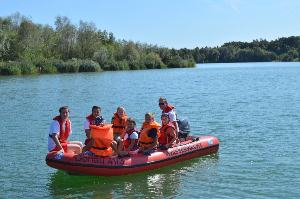 Motorboot fahren